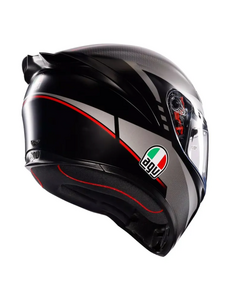 Шлем AGV K1 S E2206 Lap Matt Black/Grey/Red L, фото 6