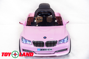 Детский автомобиль Toyland BMW XMX 826 Розовый, фото 3