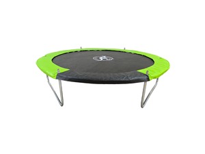 Батут каркасный Tech Team KENGA 10FT черный-зеленый / black-green, фото 5
