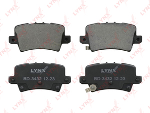 Колодки тормозные задние LYNXauto BD-3432. Для: HONDA Хонда Civic(Цивик) 1.4-2.2D 06>, фото 2