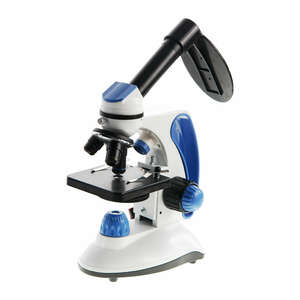 Микроскоп школьный Микромед Эврика SMART 40х-1280х в текстильном кейсе, фото 1