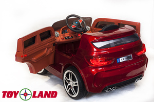 Детский автомобиль Toyland BMW X5 Красный, фото 6