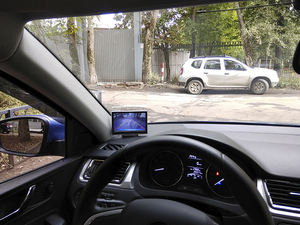 Автомобильный монитор 5" для установки на приборную панель AVS0500BM, фото 6