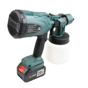 Краскопульт аккумуляторный Zitrek ZKSG 20 Li, 20В, 1х4.0Ач, 800мл, фото 8