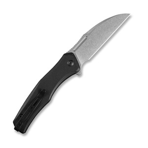 Складной нож SENCUT Watauga D2 Steel Stonewashed Handle G10 Black, фото 2