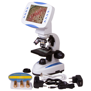 Микроскоп цифровой Levenhuk D80L LCD, монокулярный, фото 2