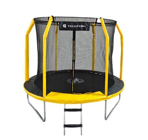 Батут каркасный Tech Team KENGA PRO 10FT черный-желтый / black-yellow, фото 4