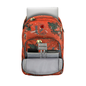 Рюкзак Wenger Crango 16'', оранжевый с рисунком, 31x17x46 см, 24 л, фото 4