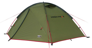 Палатка High Peak Woodpecker 3 зеленый/красный, 340х190х220, 10194, фото 3