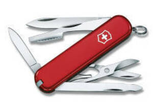 Нож Victorinox Executive, 74 мм, 10 функций, красный