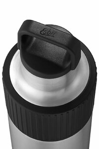 Термос Esbit SCULPTOR, из нержавеющей стали с резиновой накладкой, черная, 1.0 л, фото 2