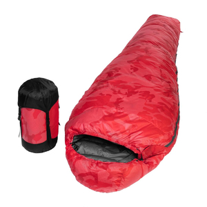 Спальный мешок пуховый 210х80см (t-20C) красный (PR-SB-210x80-R) PR, фото 2