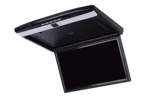 Автомобильный потолочный монитор 17.3" со встроенным Full HD медиаплеером ERGO ER17S (черный), фото 3