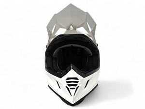 Шлем AiM RH855(Fiber Glass) White Glossy глянцевый S, фото 5