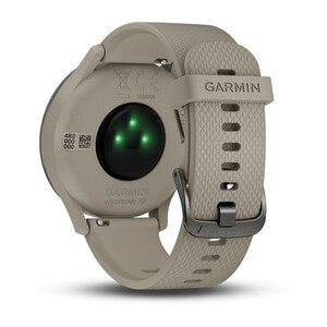 Смарт-часы Garmin Vivomove HR черные с песочным ремешком, фото 6