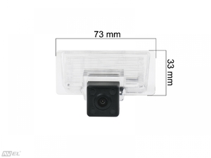 CMOS ИК штатная камера заднего вида AVS315CPR (#064) для автомобилей INFINITI/ NISSAN/ SUZUKI