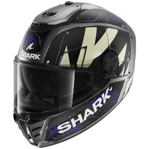Шлем SHARK SPARTAN RS STINGREY MAT Antracite/Antracite/Blue L, фото 1