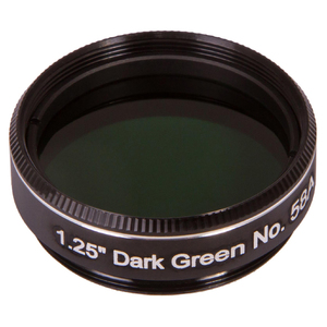 Светофильтр Explore Scientific темно-зеленый №58A, 1,25", фото 1