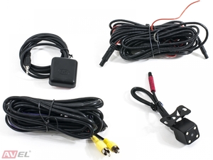 Штатный двухканальный автомобильный Ultra HD (1296P) видеорегистратор с GPS AVS400DVR (#111) для AUDI (серый), фото 5