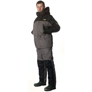 Костюм рыболовный зимний Canadian Camper DENWER (куртка+брюки) цвет stone, XXXL
