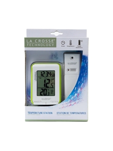 Термометр LaCrosse WS6810, с наружным датчиком, зеленый, фото 3