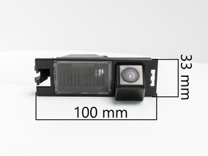 CCD штатная камера заднего вида с динамической разметкой AVEL Electronics AVS326CPR (#027) для HYUNDAI IX35 / KIA CEE'D III HATCHBACK (2012-...)
