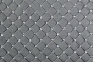 Накидка Seintex велюр Classic Romb (серый), фото 3