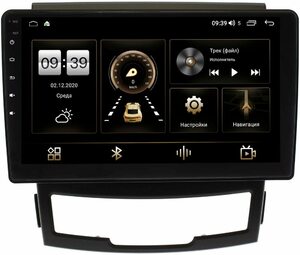 Штатная магнитола SsangYong Actyon II 2010-2013 LeTrun 4166-9184 на Android 10 (4G-SIM, 3/32, DSP, QLed), фото 1