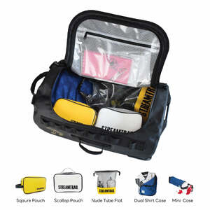 Сумка влагозащитная на колесах Stream Trail  Cabin Trolley Izumo BK/Yellow ST-026637, фото 4