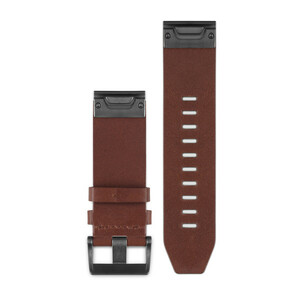 Garmin Ремешок сменный QuickFit 22 мм (кожаный) коричневый, фото 2