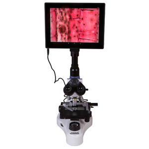 Микроскоп цифровой Levenhuk MED D10T LCD, тринокулярный, фото 4