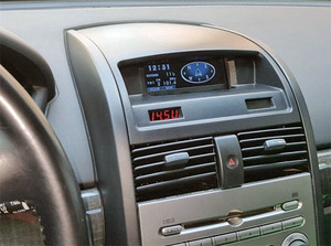 Рамка InCar для UMS MITSUBISHI Galant 2003-2012 9", фото 4