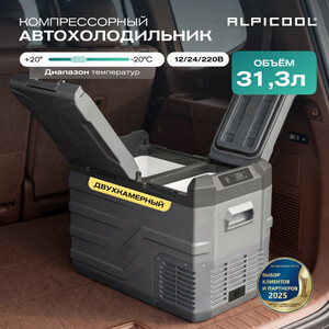 Автохолодильник Alpicool NLD45 (12/24), фото 2