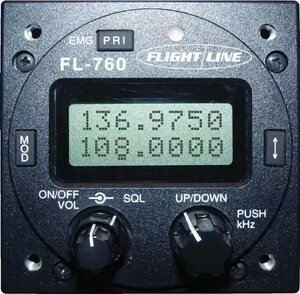 Авиационная рация FlightLine FL-760A, фото 2