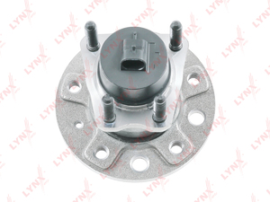 Ступица задняя в сборе с ABS (5 отверстий колеса) LYNXauto WH-1110. Для: OPEL Опель Astra(Астра) G 1.8-2.2D 98-05 / Combo 1.7D 04> / Meriva 1.3D-1.7D 03-10 / Vectra(Вектра) A 2.5 93-95 / B 1.6-2.6 95-02 / Zafira(Зафира) A 1.6-2.2D 99-05, SAAB СААБ 900 2.0, фото 1