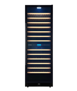 Винный шкаф CellarPrivate двухзонный на 163 бутылки черный CP165-2TB, фото 1