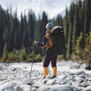 Рюкзак Naturehike CNK2450XB014 Helium 70 л черный M,6975641883876, фото 8
