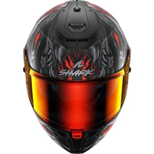 Шлем Shark SPARTAN RS SHAYTAN MAT Black/Red/Anthracite (S), фото 3