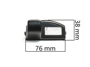 CCD штатная камера заднего вида с динамической разметкой AVEL Electronics AVS326CPR (#045) для MAZDA 2 / 3 SEDAN, фото 2