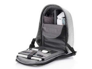 Рюкзак для ноутбука до 15,6 дюймов XD Design Bobby Pro, серый, фото 14