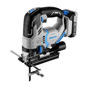 Лобзик аккумуляторный DEKO DKJS20V PRO, 20В, 1x3.0Ач, фото 2