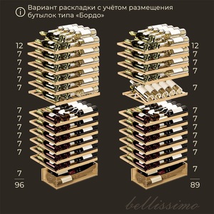 Винный шкаф Meyvel MV95-KST2 (Slim), фото 20