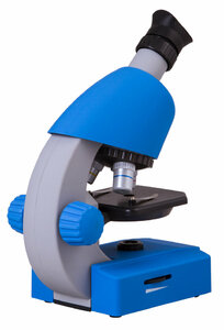 Микроскоп Bresser Junior 40x-640x, синий, фото 5