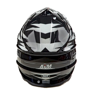Шлем AiM JK803S White/Black глянцевый XS, фото 3