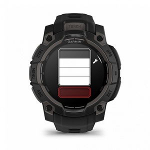 Часы Garmin Instinct 3 45mm AMOLED Black with Black Silicone (010-02936-00G), фото 5