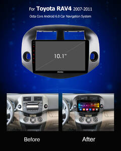 Штатная магнитола CARMEDIA OL-1609 DVD Toyota RAV4 2006-2012, фото 5