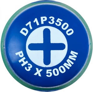 JONNESWAY D71P3500 Отвертка стержневая крестовая ANTI-SLIP GRIP, PH3x500 мм, фото 2