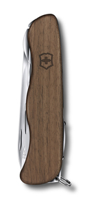 Нож Victorinox Forester, 111 мм, 10 функций, с фиксатором лезвия, деревянная рукоять, фото 2