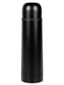 Термос Relaxika 101 (0,5 литра), оружейный черный (без лого)