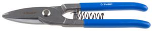 Цельнокованые ножницы по металлу ЗУБР 220 мм 23012-25